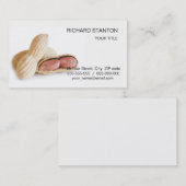 Erdnüsse Visitenkarte (Vorne/Hinten)