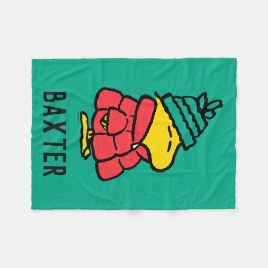 Erdnüsse | Waldpuffy Winter Jacket Fleecedecke (Vorderseite (Horizontal))