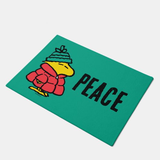 Erdnüsse | Waldpuffy Winter Jacket Fußmatte (Schrägansicht)