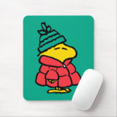 Erdnüsse | Waldpuffy Winter Jacket Mousepad (Mit Mouse)