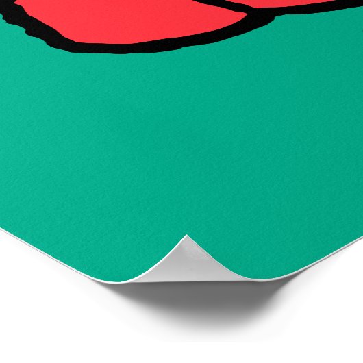 Erdnüsse | Waldpuffy Winter Jacket Poster (Ecke)