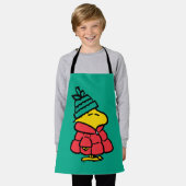 Erdnüsse | Waldpuffy Winter Jacket Schürze (Getragen)