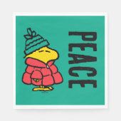 Erdnüsse | Waldpuffy Winter Jacket Serviette (Vorderseite)