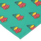 Erdnüsse | Waldpuffy Winter Jacket Tischdecke (Schrägansicht)