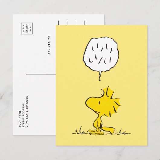 Erdnüsse | Waldratten Postkarte (Vorne/Hinten)