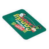 Erdnüsse | Wandern in einem winterlichen, feinen L Magnet (Rechte Seite)