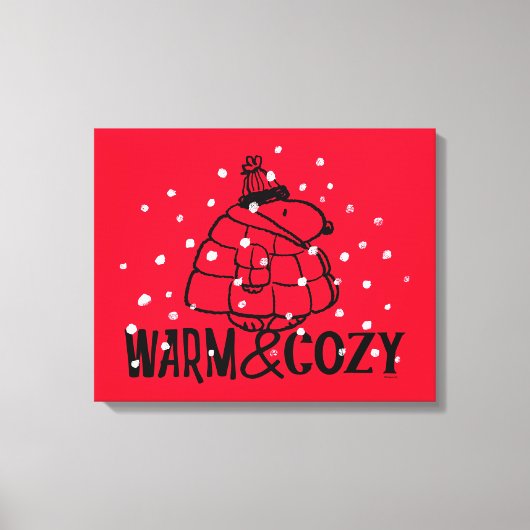 Erdnüsse | Warm & gemütlich Leinwanddruck (Vorderseite)