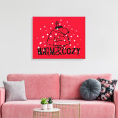 Erdnüsse | Warm & gemütlich Leinwanddruck (Insitu (Wohnzimmer))