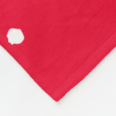 Erdnüsse | Warm & gemütlich | Name hinzufügen Fleecedecke (Ecke)