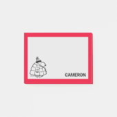 Erdnüsse | Warm & gemütlich | Name hinzufügen Post-it Klebezettel (Vorderseite)