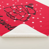 Erdnüsse | Warm & gemütlich | Name hinzufügen Sherpadecke (3/4)