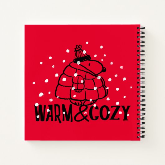 Erdnüsse | Warm & gemütlich Notizblock (Rückseite)