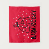 Erdnüsse | Warm & gemütlich Wandteppich (Vorderseite)