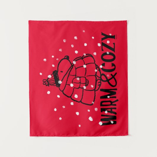 Erdnüsse | Warm & gemütlich Wandteppich (Vorderseite)