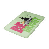 Erdnüsse | Weihnachten aus Holz ist hell Badematte (Schrägansicht)