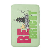 Erdnüsse | Weihnachten aus Holz ist hell Badematte (Vorderseite Vertikal)