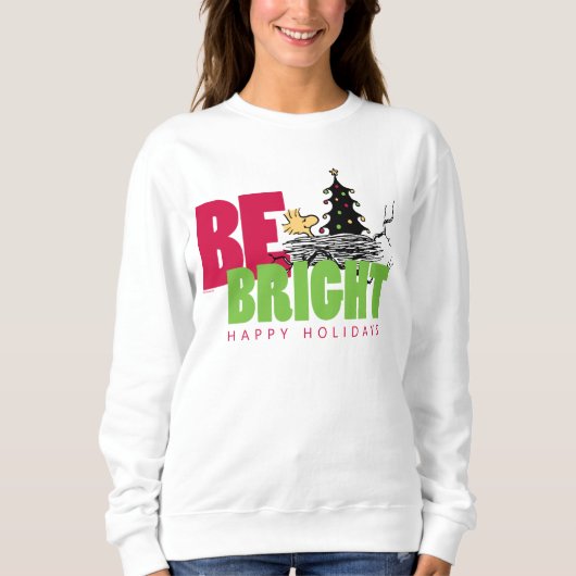 Erdnüsse | Weihnachten aus Holz ist hell Sweatshirt (Vorderseite)