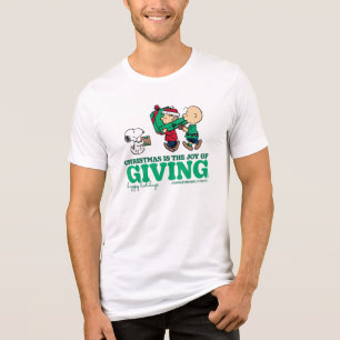 Erdnüsse   Weihnachten ist die Freude am Geben Tri-Blend Shirt