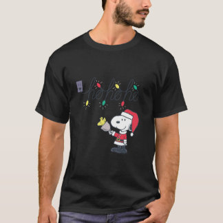 Erdnüsse Weihnachten Santa Snoopy Ho Ho Ho  T-Shirt