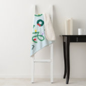 Erdnüsse | Weihnachts-Liebe und Lichter Sherpadecke (Beispiel)