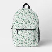 Erdnüsse | Weihnachts-Snoopy Let It Snow Pattern Bedruckter Rucksack (Vorderseite)