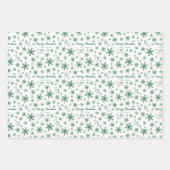 Erdnüsse | Weihnachts-Snoopy Let It Snow Pattern Geschenkpapier Set (Vorderseite 3)