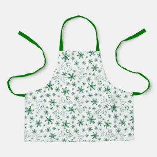 Erdnüsse   Weihnachts-Snoopy Let It Snow Pattern Schürze