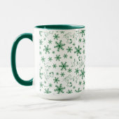 Erdnüsse | Weihnachts-Snoopy Let It Snow Pattern Tasse (Links)
