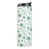 Erdnüsse | Weihnachts-Snoopy Let It Snow Pattern Thermosbecher (Nach links gedreht)