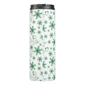 Erdnüsse | Weihnachts-Snoopy Let It Snow Pattern Thermosbecher (Rückseite)