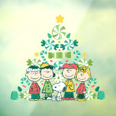 Erdnüsse | Weihnachtsbaum Peppermint Fensteraufkleber (Blatt 3)