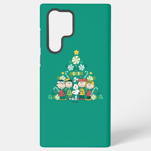 Erdnüsse | Weihnachtsbaum Peppermint Samsung Galaxy Hülle (Rückseite)