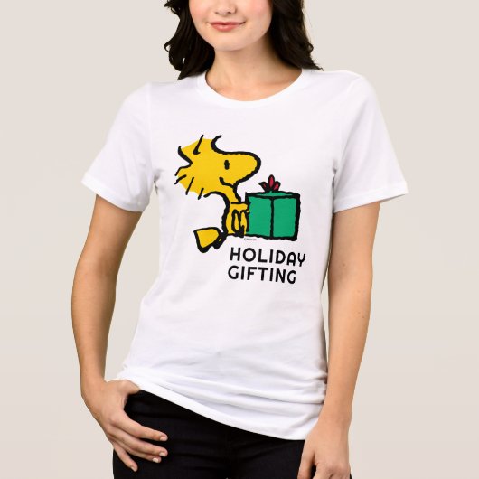 Erdnüsse | Weihnachtsgeschenk für Holz Tri-Blend Shirt (Vorderseite)