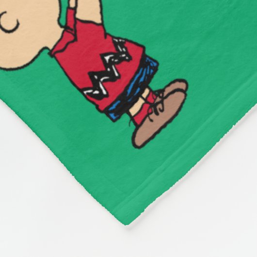 Erdnüsse | Weihnachtsgeschenk Muster Fleecedecke (Ecke)