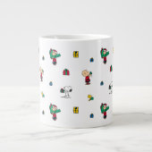Erdnüsse | Weihnachtsgeschenk Muster Jumbo-Tasse (Vorderseite)