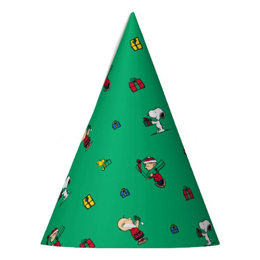 Erdnüsse | Weihnachtsgeschenk Muster Partyhütchen (Links)