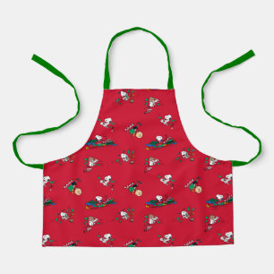 Erdnüsse Weihnachtsgeschenkmuster Schürze