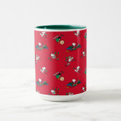 Erdnüsse | Weihnachtsgeschenkmuster Tasse (Zentrum)