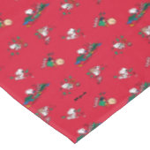 Erdnüsse | Weihnachtsgeschenkmuster Tischdecke (Schrägansicht)