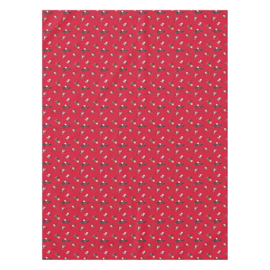 Erdnüsse | Weihnachtsgeschenkmuster Tischdecke (Vorderseite)