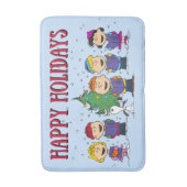 Erdnüsse | Weihnachtsverkehr Badematte (Vorderseite Vertikal)