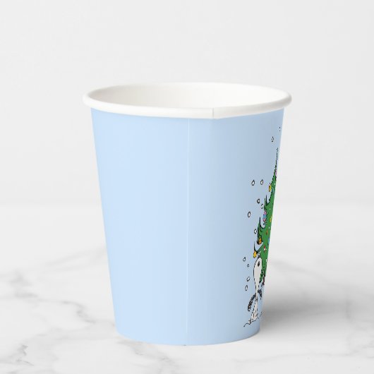 Erdnüsse | Weihnachtsverkehr Pappbecher (Rechts)