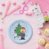 Erdnüsse | Weihnachtsverkehr Pappteller (Party)