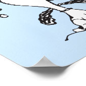 Erdnüsse | Weihnachtsverkehr Poster (Ecke)