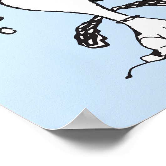 Erdnüsse | Weihnachtsverkehr Poster (Ecke)