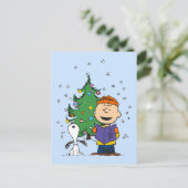 Erdnüsse | Weihnachtsverkehr Postkarte (Stehend Vorderseite)