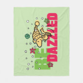 Erdnüsse | Weihnachtswald kann getanzt werden Fleecedecke (Vorderseite)