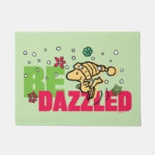 Erdnüsse | Weihnachtswald kann getanzt werden Fußmatte (Vorderseite)