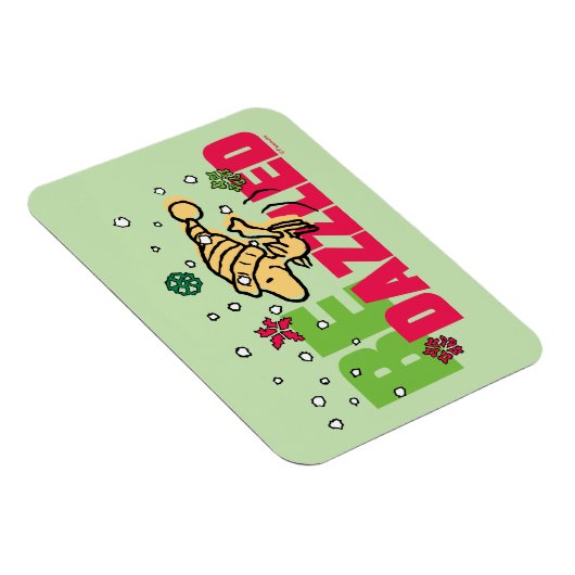 Erdnüsse | Weihnachtswald kann getanzt werden Magnet (Rechte Seite)