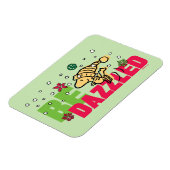 Erdnüsse | Weihnachtswald kann getanzt werden Magnet (Linke Seite)